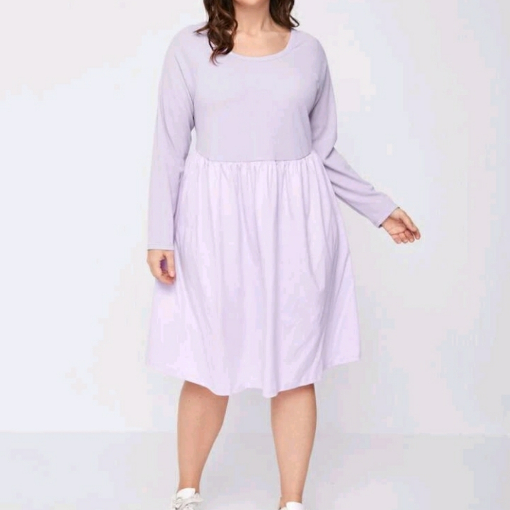 NEW Plus Casual Smock Dress - Picture 5 of 11